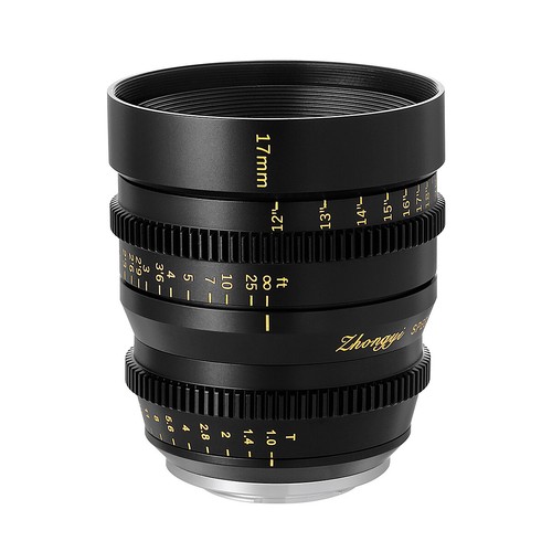 ZhongYi Mitakon Cinema 17mm T1.0 for Micro Four Thirds (M4/3, MFT) mount camera - Picture 2 of 5