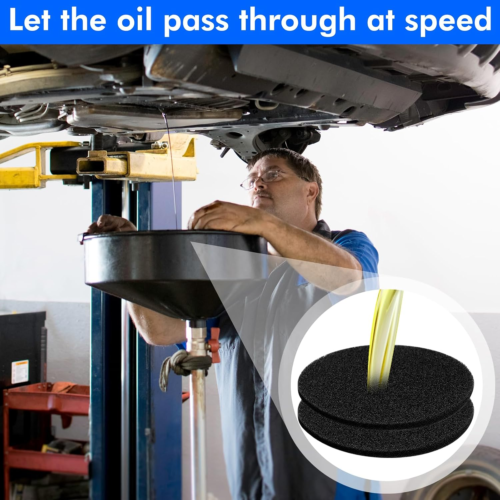6Pcs Oil Drain Splash Pad,Applicable to Oil Pan for Oil Change, Oil Drip Pan, Oi - Picture 7 of 7