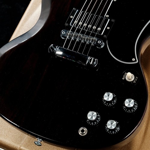 Gibson SG Standard Translucent Black 2015 w/hard case USED - Picture 5 of 11