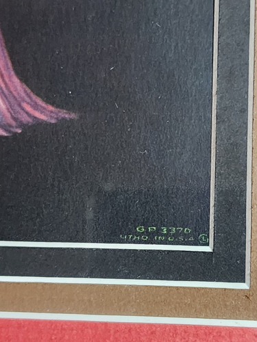 Drei gerahmte Kunstwerke 30er Jahre FLAPPER PINUP GIRLS echte Lithographien WUNDERSCHÖN - Bild 5 von 16