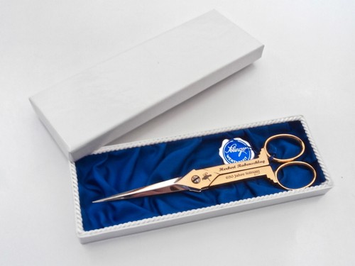 Dagger scissors household scissors Solingen dagger shape rare, vintage dagger blade scissors! - Picture 3 of 15