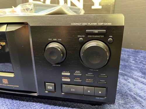 _-NOS-OPEN BOX-_+SERVICED!_ Sony CDP-CX355 300 disc CD Changer Player Set - Picture 4 of 12