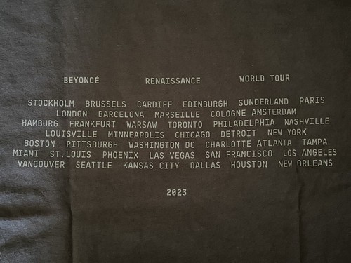 Beyoncé Renaissance World Tour 2023 Cowgirl Concert Album Shirt Large - Picture 5 of 8