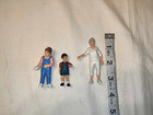 Lot of 3 Detailed Safari Ltd & Other People Figures Little Boy Girl And Grandma