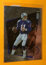DREW BLEDSOE 1996 Collector's Choice MVP Insert Football Card #M29 NE PATRIOTS