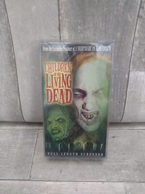 Children of the Living Dead VHS Artisan Home Entertainment Screener RARE SEALED