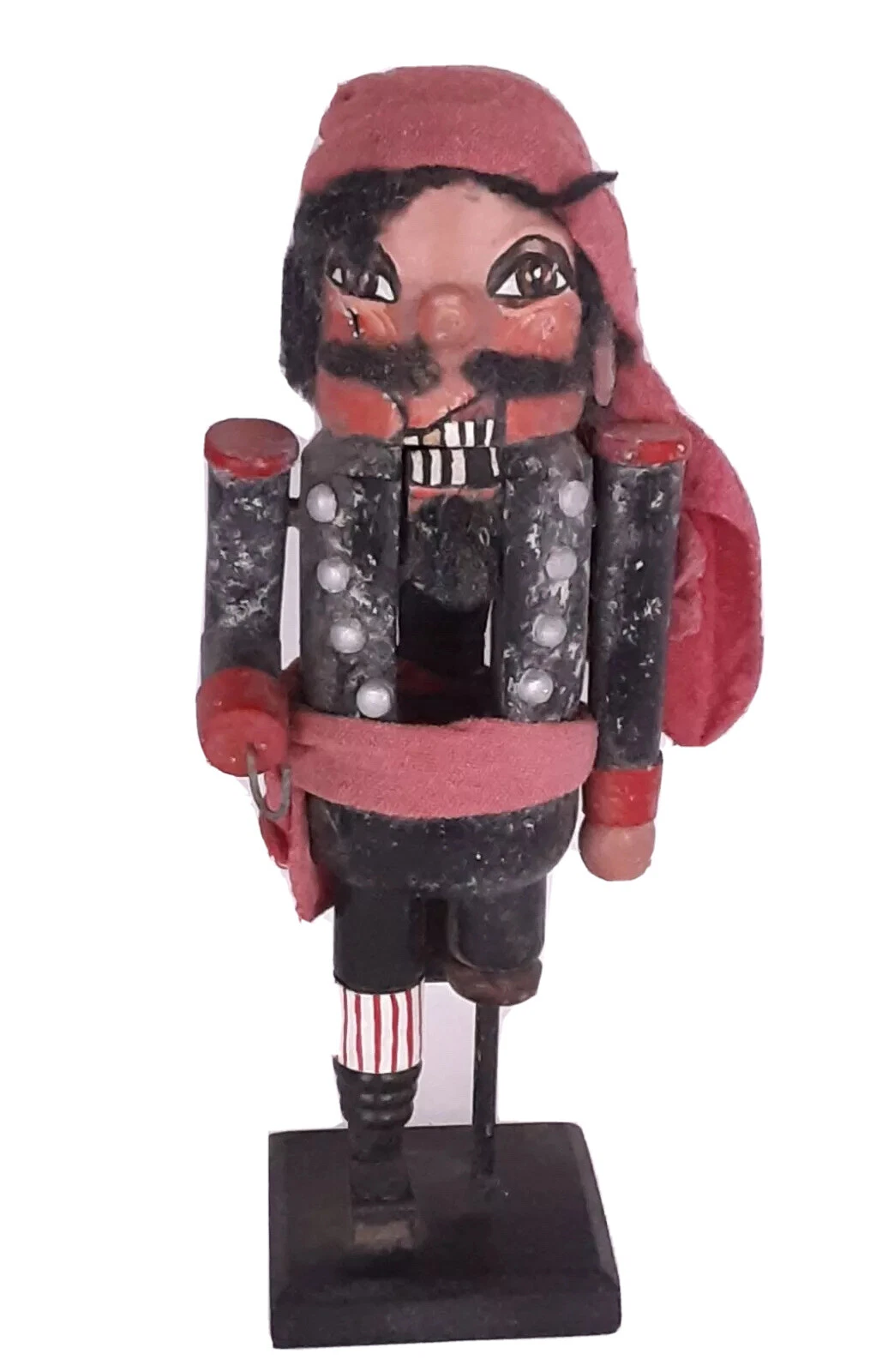 Vintage Handmade Pirate Nutcracker Germany