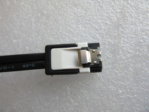 Asus HDD SSD Drive 0.5M 50cm 6Gb/s SATA Straight to Right Angled Locking Cable - Picture 5 of 9