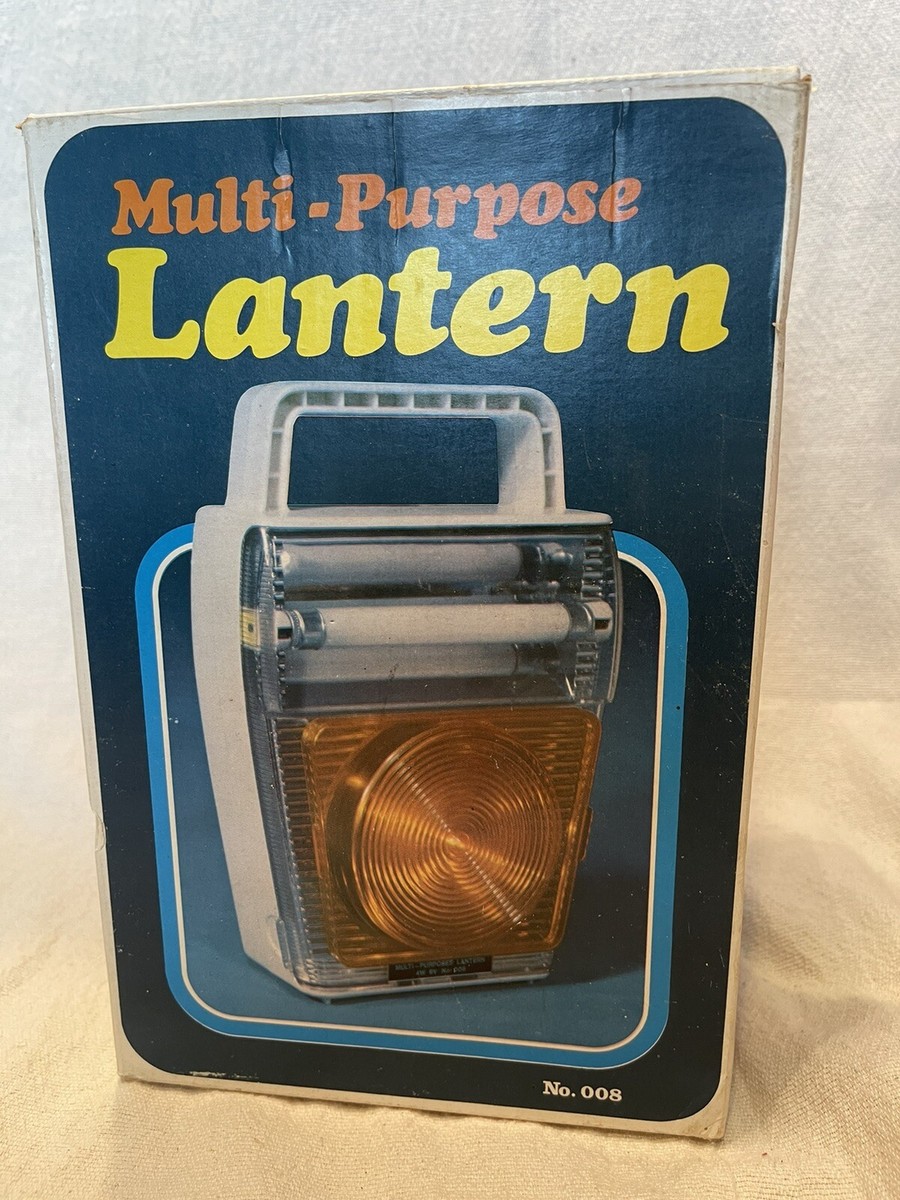 VINTAGE Multi -Purpose Lantern New Old Stock In Box Model VINTAGE Multi -Purpose Lantern New Old Stock In Box Model