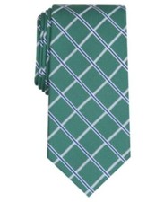 MSRP $55 Club Room Men's Grid Tie One Size