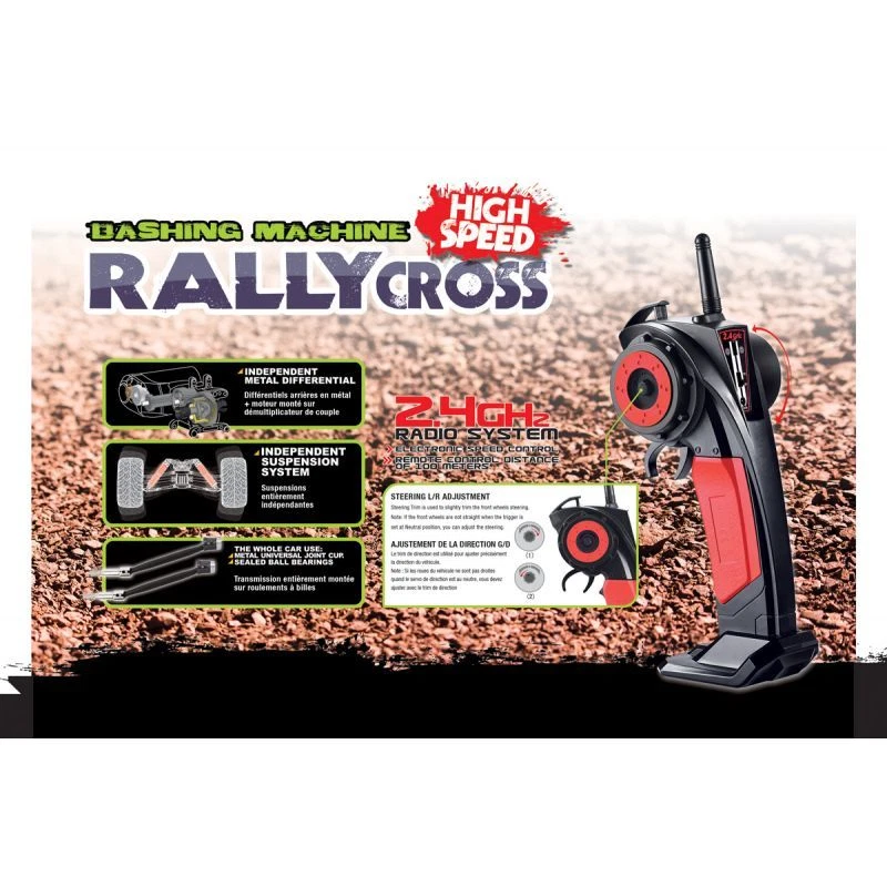 Funtek FTK-RX12/GR Rally 1/12 RX12 Verde RTR 2.4GHz modellismo - Immagine 3 di 3