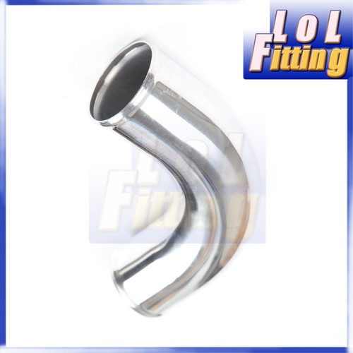 Tubo de aluminio intercooler turbo flexión mandril OD de 90 grados 3,5" 3 1/2"" L = 300 mm - Imagen 2 de 7