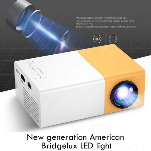 Mini Projector LED 1080P Home Cinema HD Portable Projector Party Theater Office - Picture 5 of 12