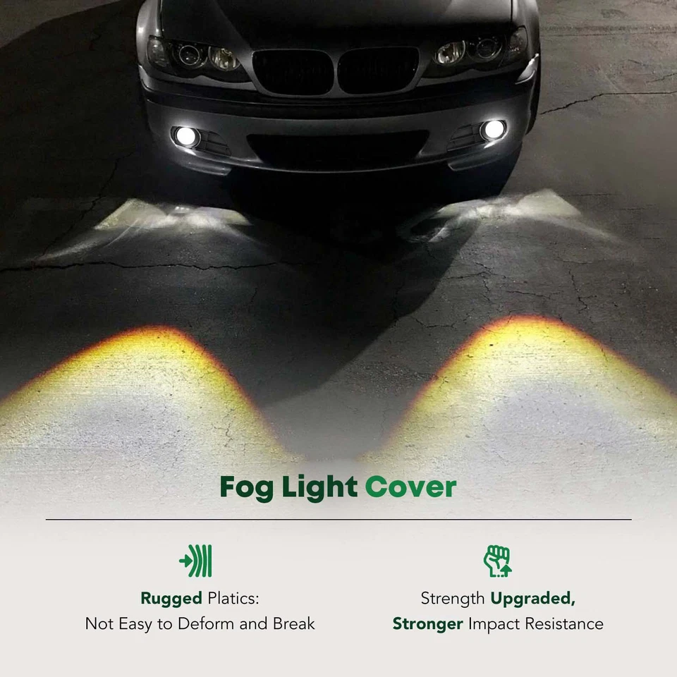 Cubierta de luz antiniebla delantera izquierda para Mitsubishi Mirage G4 2017-2020 sedán 4 puertas Foto 3 de 4