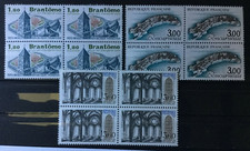 Timbres de France  Bloc de 4  1983 N° 2253 à 2255 " SÉRIE TOURISTIQUE "