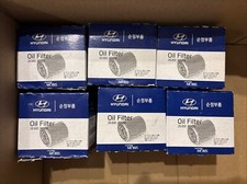 6 pack HYUNDAI OEM 26300-35504 ENGINE OIL FILTER
