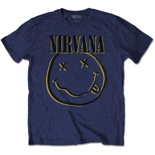 Nirvana Baby Grow and tshirt  -Official Navy Nirvana - Picture 7 of 7