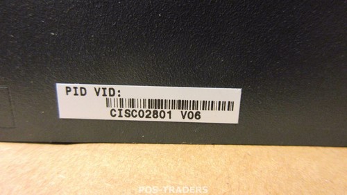 Routeur de services Cisco 2801 2 ports 10/100 comprenant 1 x module VWSIC-1MFT-T1/E1 - Photo 3/3
