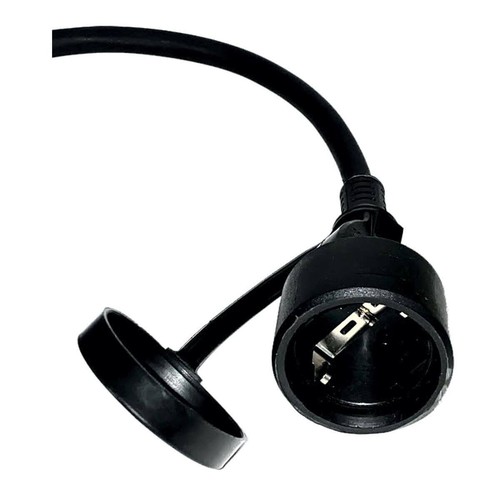 CEE Camping Kabel Set - 15m Schuko an Winkelkupplung + 30cm Adapter + Schutzbox - Bild 9 von 11