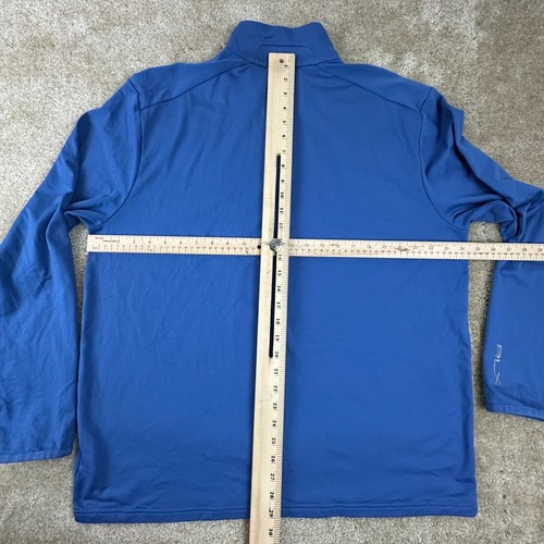 Pullover Ralph Lauren RLX Golf 1/4 Cremallera XL Jacquard Bolsillo Highlands Country Club - Imagen 16 de 19