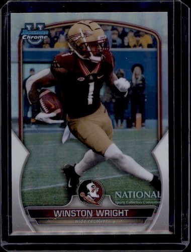 2023 Bowman University National Convention Refractors #BU8 Winston Wright - Bild 1 von 2