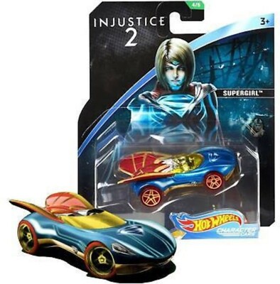 HOT WHEELS CHARACTERS CARS DC INJUSTICE 2 DKJ66 COLLEZIONE