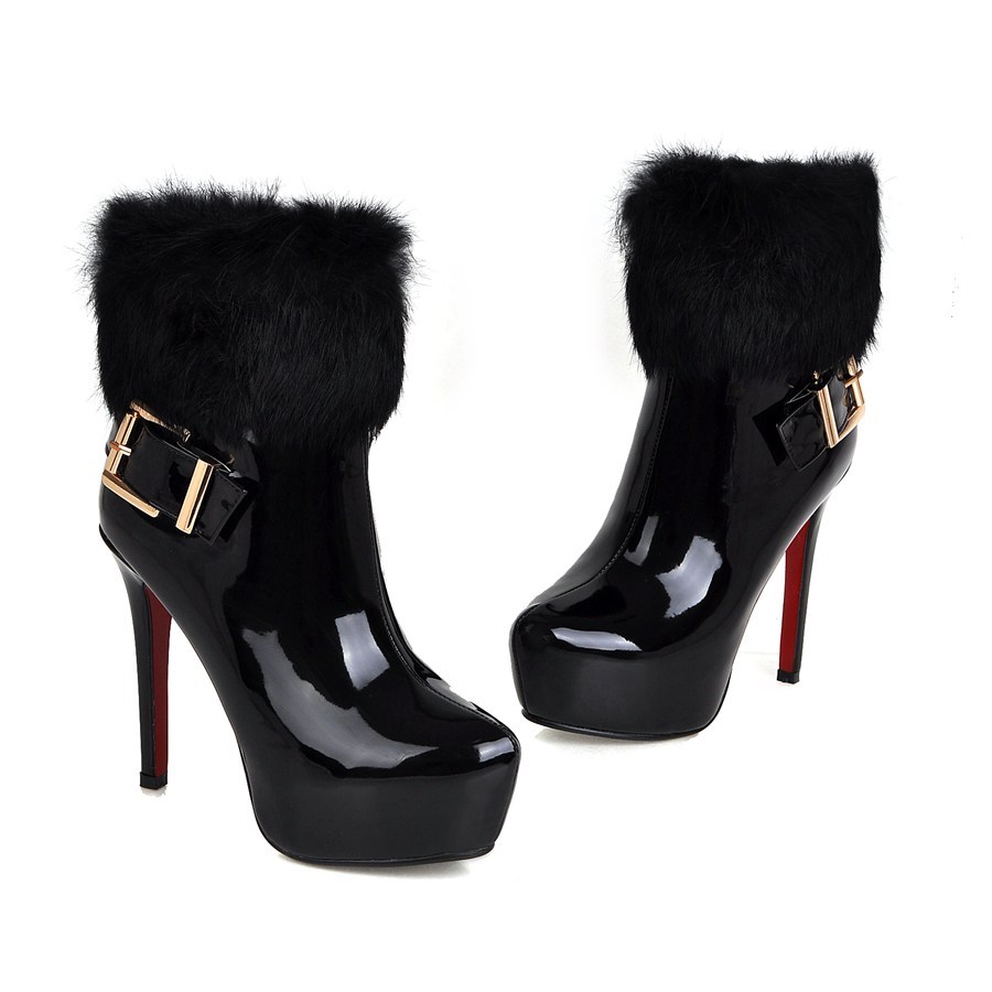 Gr33-43 Platform Damenschuhe Elegant Süß Süß Süß Stiefeletten Warm Winter High Heels 1c1748 Gr33-43 Platform Damenschuhe Elegant Süß Süß Süß Stiefeletten Warm Winter High Heels 1c1748