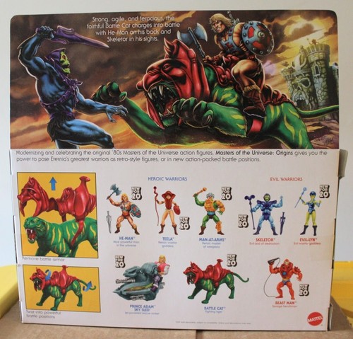 Masters of the Universe Origins Battle Cat 6.75 inch Action Figure Multicolor  - Picture 4 of 5