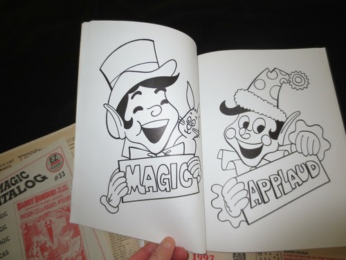 #33 & #1997 E-Z MAGIC Catalogs, STAGE MAGIC Catalog #1 & MAGIC COLORING BOOK - Picture 3 of 4