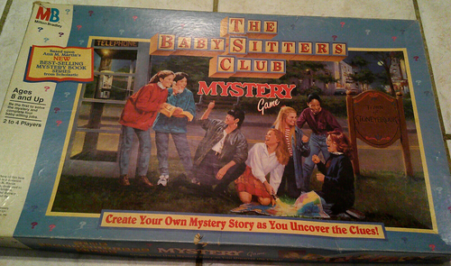 MB The Babysitters Club Mystery Brettspiel Milton Bradley 1992 - Bild 2 von 7