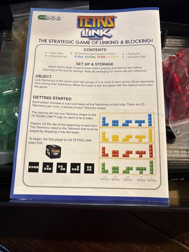 Tetris Link Game - Picture 2 of 8