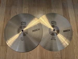 PAISTE 2002 14インチ Medium ハイハット ペア PAiSTe USED PAISTE 2002 Medium ハイハットペア 14インチ（中古
