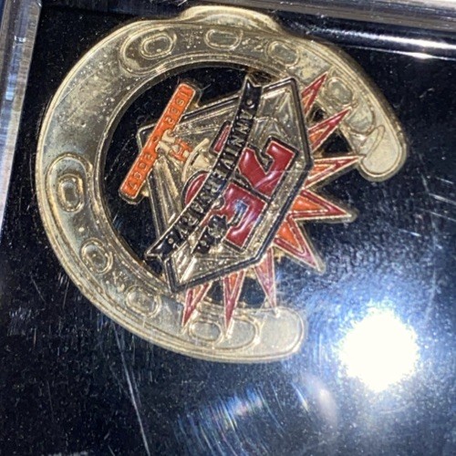 Houston Livestock Show & Rodeo 75th Anniversary Pin Set! Free Shipping - Picture 4 of 5