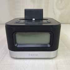 iHome iPL8 Stereo FM Clock Radio with Lightning Dock for iPhone / iPod