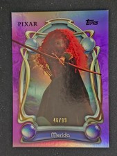 2025 Topps Disney Wonder Merida PURPLE FOIL 46/99 #77