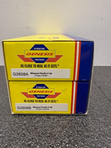 Diesel Athearn HO G2608 Missouri Pacific EMD F3A/F3B Ph 4 #567/567B - DCC listo - Imagen 7 de 7