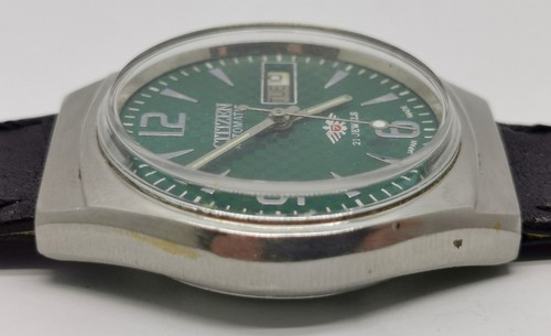 Vintage 1982 Citizen Eagle 71-3236 Automatik 21J Day Date St/Stahl 35mm Herrenuhr - Bild 6 von 20