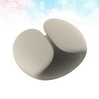 4 Pcs Data Cable Manager Circular Rotatable Organizer Desktop Storage