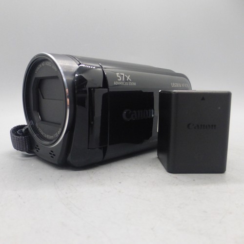 Canon Legria HF R76 Handheld High Definition WiFi Camcorder Black Tested