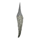 Northlight 42" Light Gray Hanging Christmas Gnome Decoration