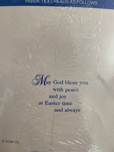 Vtg American Greetings Easter Cards W Envelopes Cross 10 Pack - Picture 6 of 6