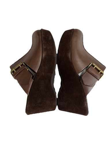 Kork by Kork Ease Martha Plateau Leder Schnalle Clog 7/38 braun - Bild 13 von 15