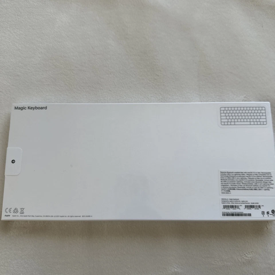 Apple MK2A3LL/A Magic Keyboard Silver - Sealed Brand New - Image 2 of 4