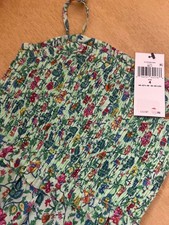 NWT Polo Ralph Lauren Toddler Little Girls Floral Smocked Ctn Batiste Romper 4
