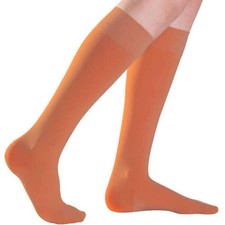 SIGVARIS Women's Sheer Fashion Knee Highs 15-20 Terracotta Size A