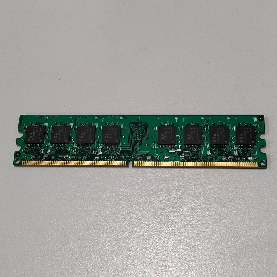 PQA 1GB DDR2 RAM PC3-8500 1066MHz non-ECC Unbuffered CL7 DIMM AD264M8-25 - Image 4 of 4