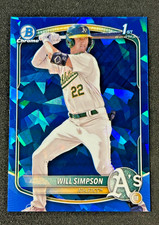 Will Simpson 2025 Bowman Chrome Sapphire Edition #BCP-35 (RC)