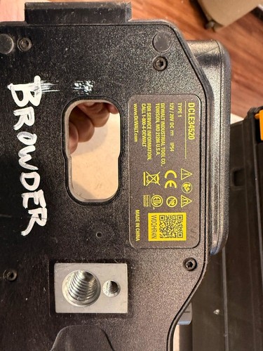 DEWALT - DCLE34030 - Rotationslaser Wasserwaage - Typ 3 Laser mit Akku ohne Ladegerät TS 650 - Bild 8 von 8
