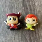 Disney Doorables - series 6 - set of two - Hook and Peter Pan