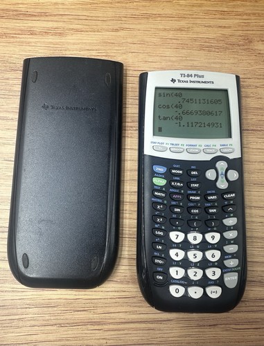 Texas Instruments TI-84 Plus graphischer Taschenrechner - Schwarz